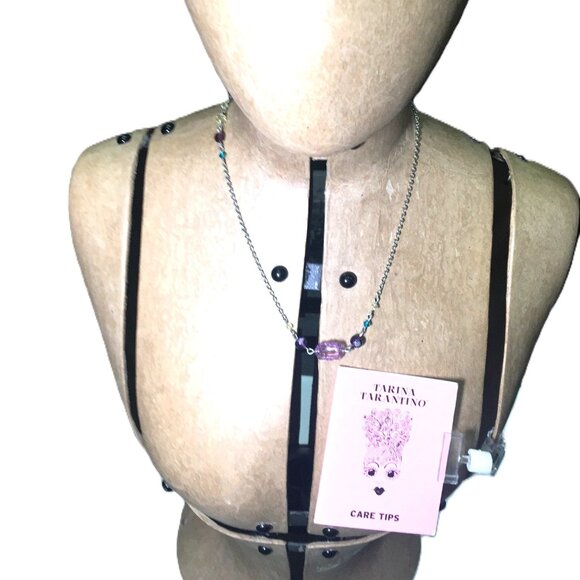 🛑 TARINA TARANTINO Designer ➕🆒 NECKLACE Beaded Tourmaline Vintage 💸BUYNOW‼️ - Picture 14 of 16
